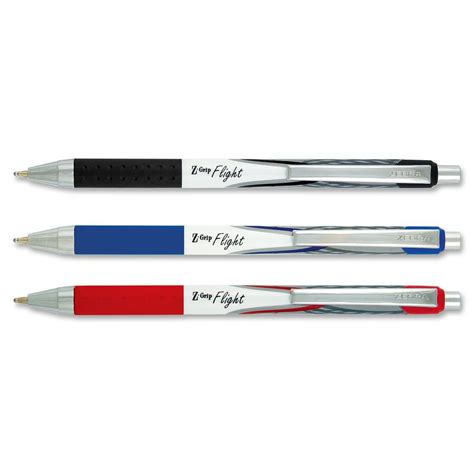 Zebra Pen Z Grip Flight Retractable Pens Bold Pen Point 12 Mm Pen