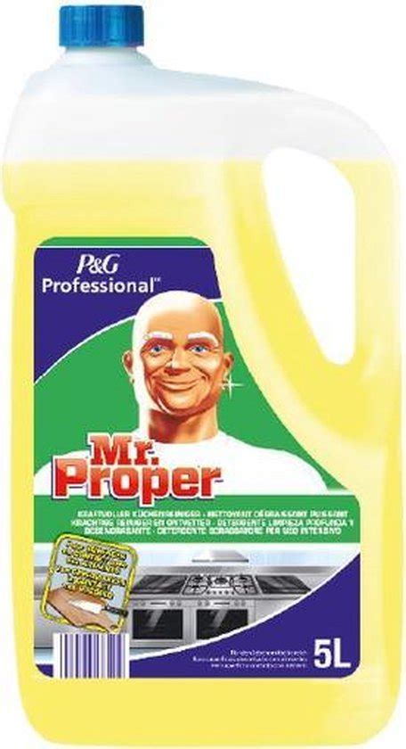 Mr Proper Pro Krachtige Reiniger En Ontvetter Fles Van 5 Liter Bol