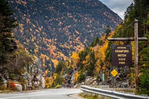 Exploring The Wonders Of Crawford Notch New England Fall Foliage