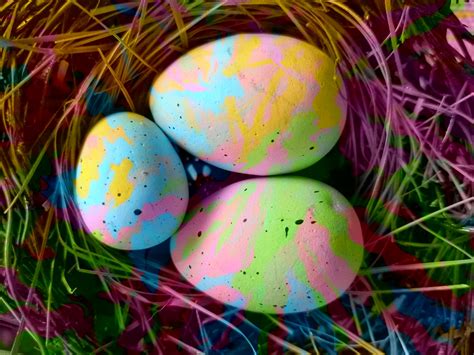 Painted Easter Eggs Free Stock Photo Public Domain Pictures