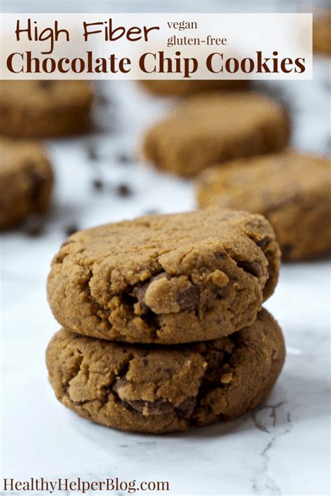 You may roll the dough into a log, freeze, and bake when you want fresh cookies. High Fiber Chocolate Chip Cookies