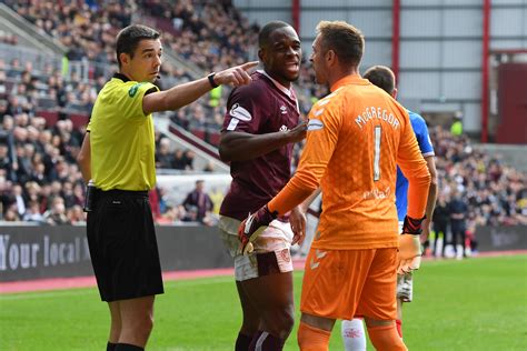 Hearts Striker Uche Ikpeazu Issues Betfred Cup Warning To Rangers And Centre Back On Social