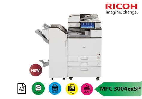 Ricoh mp c307 printer drivers and software for microsoft windows os. Ricoh MPC3004exSP Color Photocopier Machine