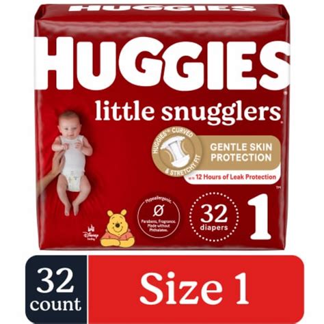 Huggies Little Snugglers Baby Diapers Size 1 32 Ct Frys Food Stores