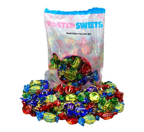 Posted Sweets Mixed Toffee Pick And Mix Bag 500g Online Sweet Shop