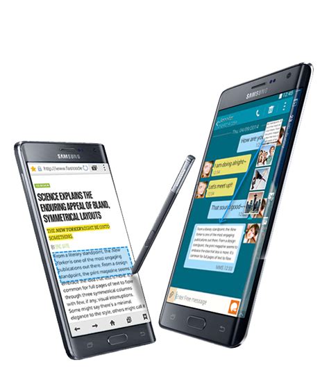 Samsung Galaxy Note 4 Si Galaxy Note Edge Aduse In Romania In Premiera