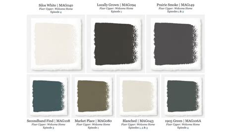 Here Are The 7 Paint Colors Joanna Gaines Used To Transform Homes In