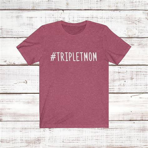 triplet mom shirt t for mom mom of triplets shirt mother s day shirt new mom t shirt