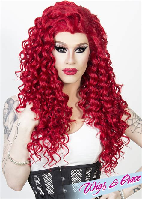 Red Esmeralda Wigs And Grace