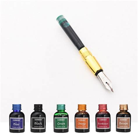 30ml Pure Colorful Bottled Fountain Pen Ink Refilling Inks Hight