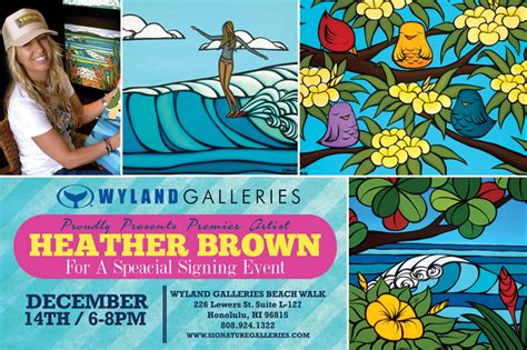 the surf art of heather brown wyland gallery haleiwa annual surf art show 2014