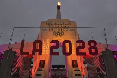 Los Angeles Is Officially Awarded The 2028 Olympics Wsj