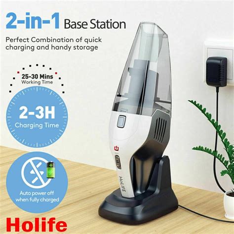 Cordless Handheld Vacuum Cleaner Holife Hm036e Omvistore