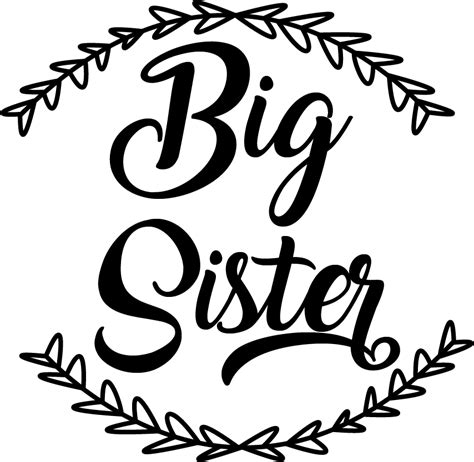 Big Sister Svg 204