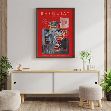 La Hara Jean Michel Basquiat Poster Printable Wall Art Etsy