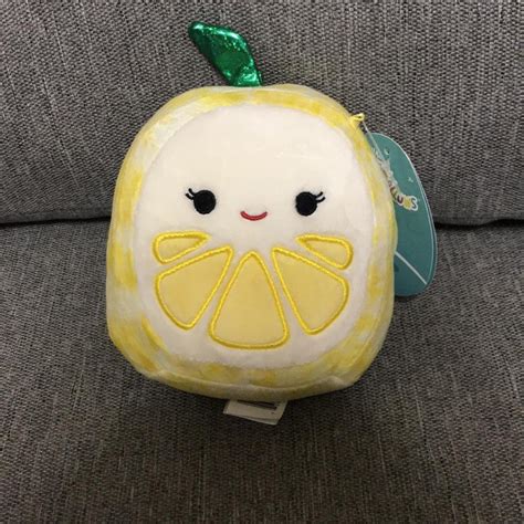 Squishmallow Leticia 5” Lemon New With Tags Yellow Depop