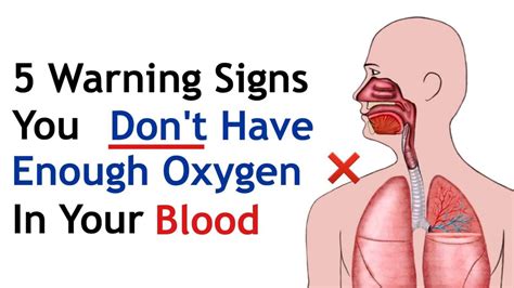 5 Warning Signs You Dont Have Enough Oxygen In Your Blood