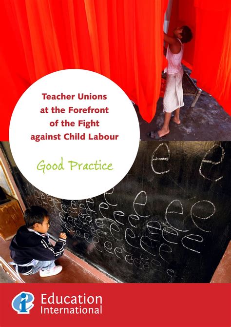 Teacher Unions At The Forefront Of The Fight Against Child Labour Good
