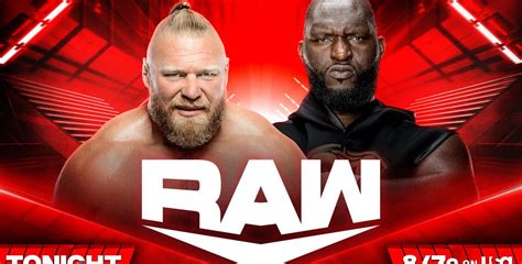 WWE RAW Preview For Tonight Big Title Match Brock Lesnar To Appear More