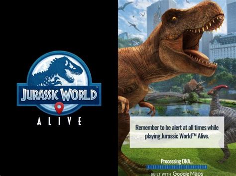 How To Play Jurassic World Alive A New Mobile Walking Game Where You