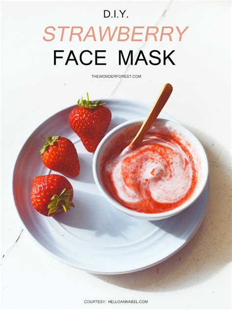 Hopefully this how to video helps you with your diy projects. DIY Strawberry Face Mask - Wonder Forest