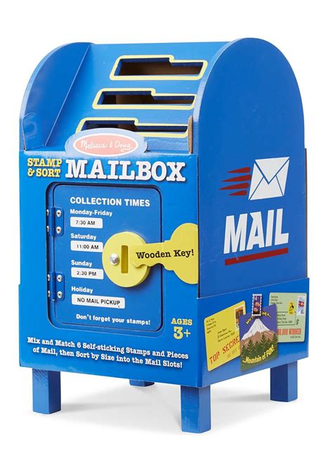 Activity Toys Activities Wooden Mailbox Sending Mail Bebidas Do