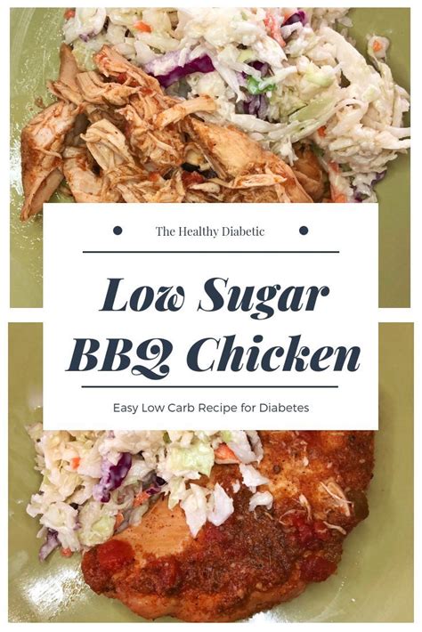 It's the great cooking equalizer — even if you have no experience cooking, slow cooker chicken recipes allow you to just dump all the ingredients, let the pot do its magic and have a. Diabetic Barbecue Chicken | Recipe | Healthy chicken recipes, Barbecue chicken recipe, Easy ...