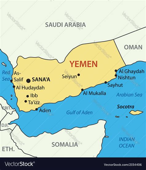 Yemen Location On World Map