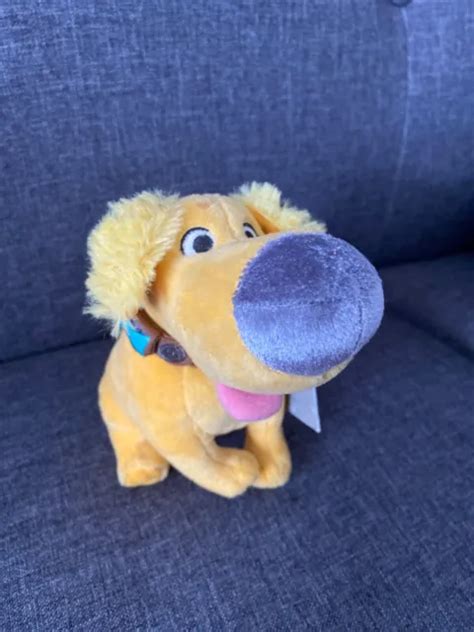 Disney Up Dog Dug Doug Pixar Plush Stuffed Animal 5 12 Tall Beanie