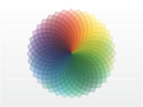 Color Wheel Spectrum Vector Art And Graphics