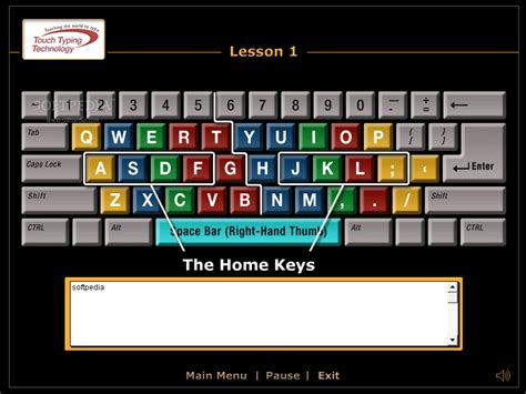 Touch Typing Layout