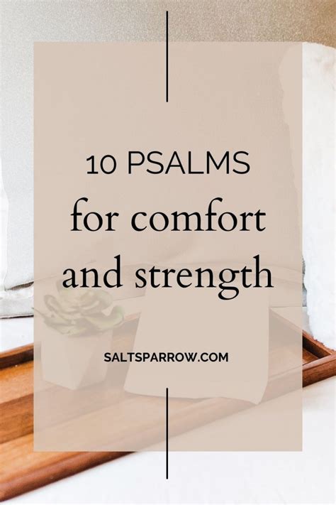 Psalms For Comfort And Strength Salt Sparrow