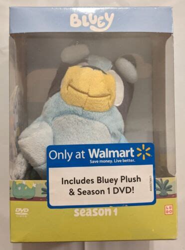 new bluey plush and season i dvd walmart exclusive 💎💎💎 630996171431 ebay