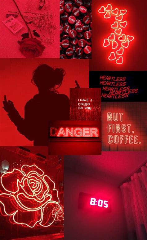 Tumblr Aesthetic Red Rojo Image By Alice Red And Black Wallpaper