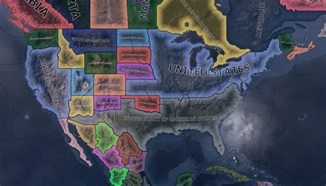 Usa States Redux Mod For Hearts Of Iron Iv Hoi4 Mods