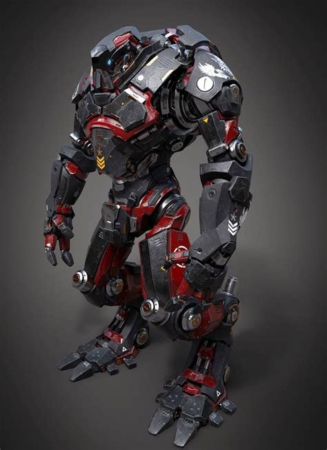 Pin On Armor Robots Cyberpunk Sci Fi Mecha Weapon