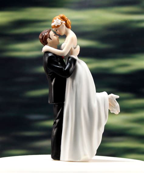 True Romance Bride And Groom Wedding Cake Topper Figurine