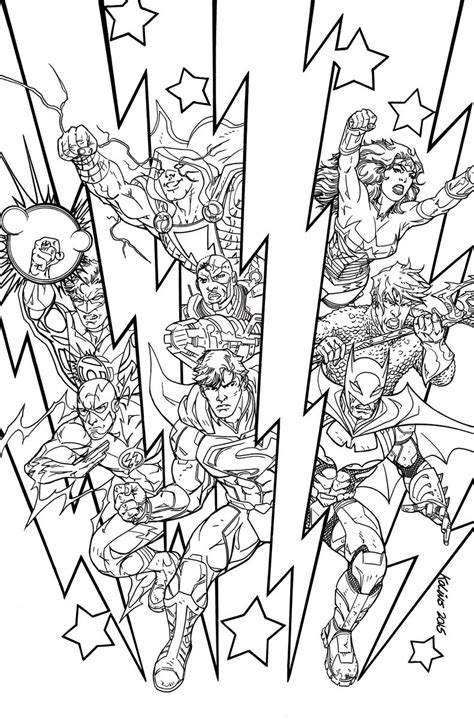 Dc Comics Adult Colouring Book Variant Covers 10html