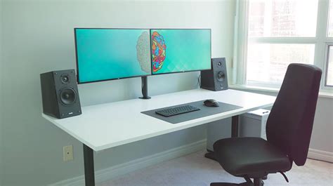 The bamboo is beautiful, too — a perfect match for your imac or minimalist desk setup. The Ultimate Dual Monitor Desk Setup for Your Creative ...