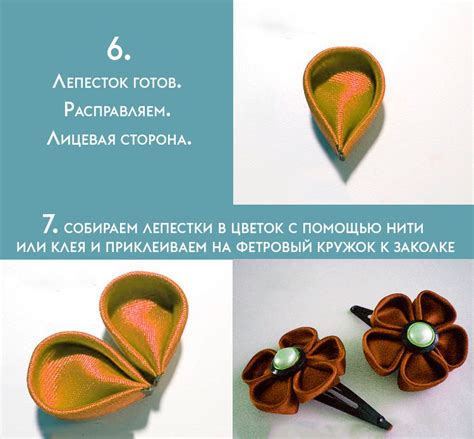 Как сделать заколки для волос: мастер-классы с пошаговыми фото ...
