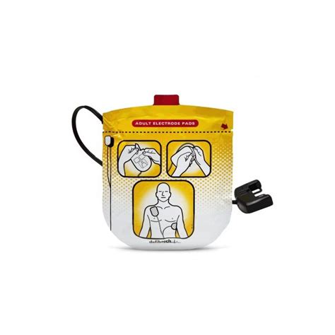 Defibtech Lifeline Adult Defibrillation Pads For Use With View Ecg And
