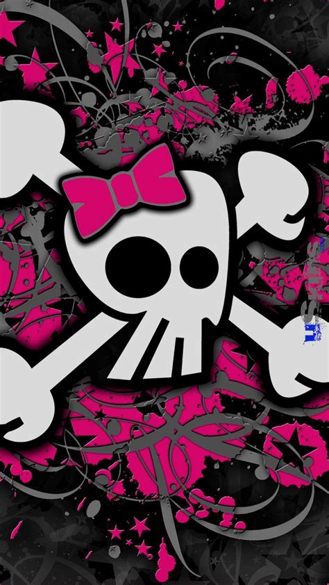 Cute Skull Wallpapers Top Free Cute Skull Backgrounds Wallpaperaccess