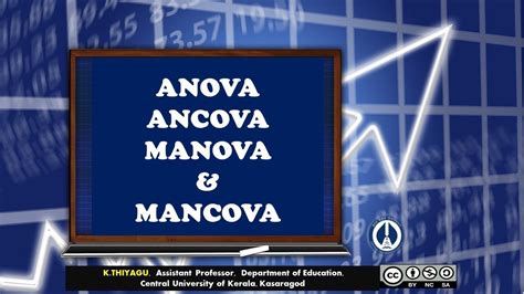 Anova Ancova Manova And Mancova Excel And Spss Computation Youtube