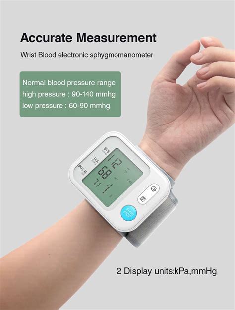 Yk Bpw2 Wholesale Price High Accurate Wrist Blood Pressure Monitor