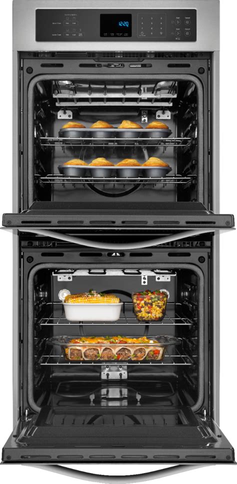 Whirlpool 24 Built In Double Electric Wall Oven Stainless Steel Okinus Online Shop