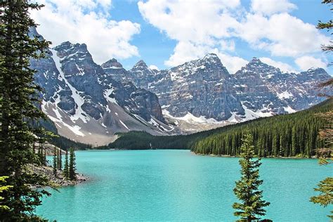 Moraine Lake Valley Of The Ten Peaks Photograph By Marlin