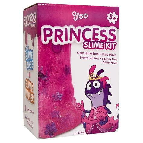 Gloo Princess Slime Kit 2 X 250ml The Artist Warehouse