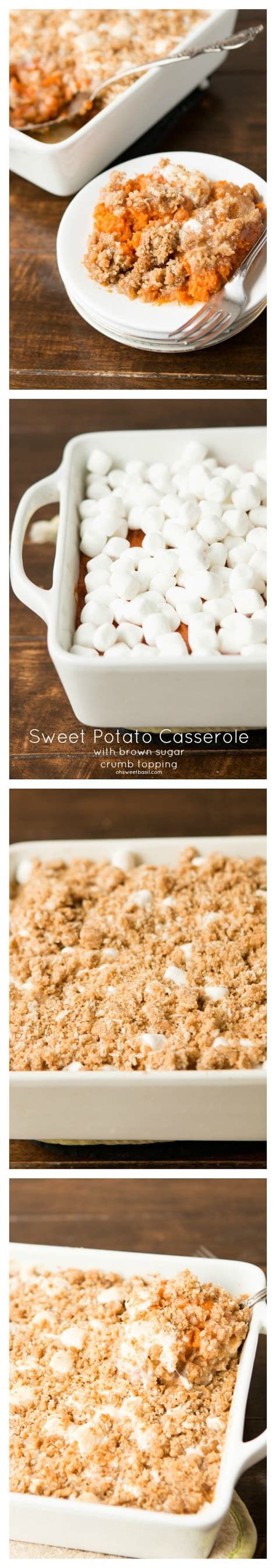 Sweet Potato Casserole Recipe With Marshmallows Oh Sweet Basil