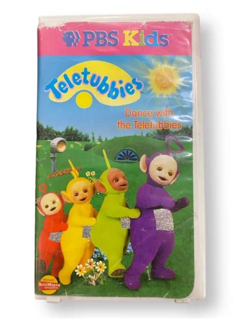 Dance With The Teletubbies Vhs Dipsy Laa Laa Po Tinky Funny Freaky