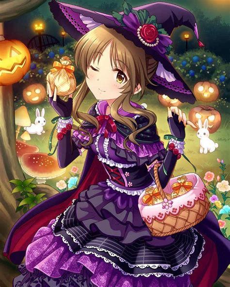Halloween Girl Anime Halloween Anime Anime Witch